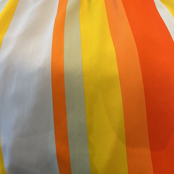 Loft multi-color stripe midi skirt - Picture 5 of 8